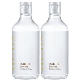 [su:m37°]スム37°スキンセーバー エッセンシャルピュア クレンジングウォーター 400ml*2個 / Skin Saver Essential Pure Cleansing Water