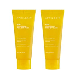 [APRILSKIN]エイプリルスキン リアル カレンデュラ ピールオフパック*2個REAL CALENDULA PEEL OFF PACK *2個