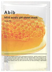[Abib] アビブ弱酸性pHシートマスクハニーフィット 30mlx10枚 / ABIB MILD ACIDIC pH SHEET MASK HONEY FIT 30mlx10EA