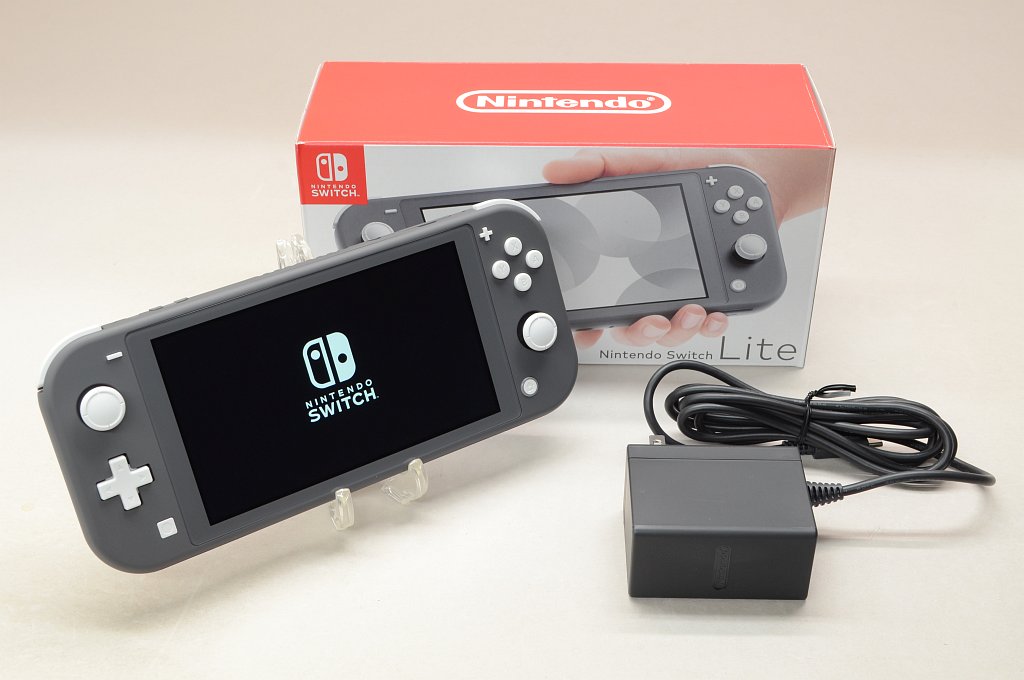 外観ランクB 任天堂 受注生産品 Nintendo Switch 中古 海外輸入 グレー Lite