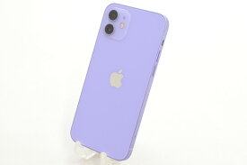 【中古】SIMフリー Apple iPhone12 128GB Purple A2402 MJNJ3J/A