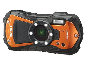 -新品- RICOH WG-80 オレンジ 防水デジタルカメラ