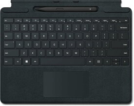 【箱破損 または 箱汚れ品】Microsoft Surface Pro Signature キーボード 日本語 8X6-00019 (ブラック) スリムペン2 付属
