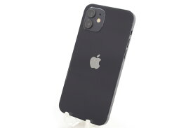 【中古】SIMフリー Apple iPhone12 256GB Black A2402 MGJ03J/A