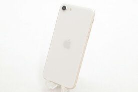 【中古】SIMフリー Apple iPhoneSE 64GB Starlight (第3世代) A2782 MMYD3J/A