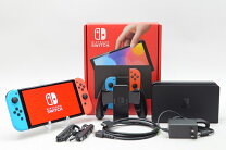 楽天市場】nintendo switch(有機elモデル)ネオンブルー・ネオンレッド 