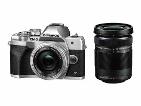 【箱破損 または 箱汚れ品 】OLYMPUS OM-D E-M10 Mark IV EZダブルズームキット シルバー