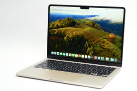 【中古】Apple MacBook Air 13インチ M2(8コアCPU/10コアGPU) 512GB スターライト MLY23J/A