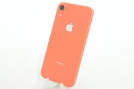 【中古】SIMフリー Apple iPhoneXR 64GB Coral A2106 MT0A2J/A