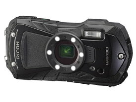 -新品- RICOH WG-80 ブラック 防水デジタルカメラ
