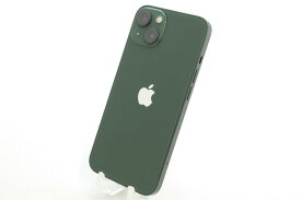 【中古】SIMフリー Apple iPhone13 256GB Green A2631 MNGH3J/A