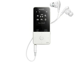 【箱破損 または 箱汚れ品】SONY ウォークマンSシリーズ[メモリータイプ]　NW-S315W(ホワイト)