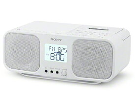 【展示品】SONY CFD-S401-WC (ホワイト) CDラジオカセットレコーダー