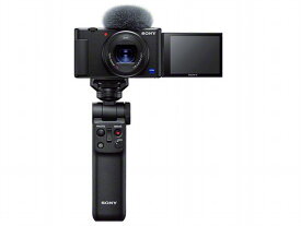 【箱汚れ品】SONY デジタルカメラ VLOGCAM ZV-1G (B) ブラック シューティンググリップキット