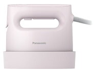 【箱破損 または 箱汚れ品】Panasonic NI-FS60A-P(サクラ) コードつき衣類スチーマー