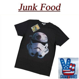 【US規格 5サイズ】 ab061 新品 JUNK FOOD USA産 ストーム・トルーパー デス・スター 半袖 Tシャツ メンズ S2349-7730 ジャンクフード STORM TROOPER DEATH STAR STAR WARS スターウォーズ JunkFood MADE IN USA 【smtb-kd】