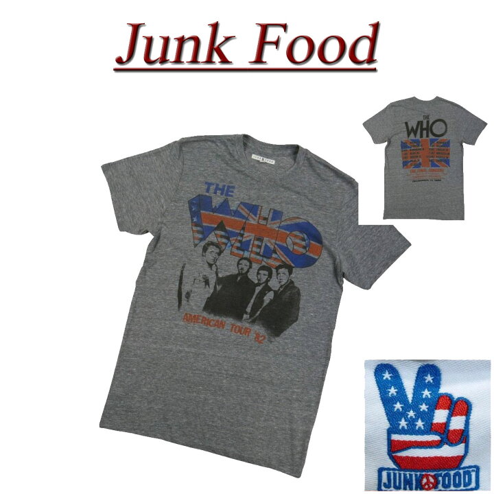 楽天市場】【US規格 5サイズ】 ab561 新品 JUNK FOOD THE WHO AMERICAN 