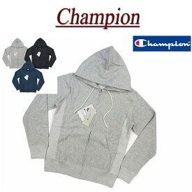 【定番 4色3サイズ】 ch511 新品 Champion トリコロールタグ リバースウイーブ 裏毛 無地 ジップパーカー C3-E137 メンズ チャンピオン REVERSE WEAVE ムジ ジップアップ スウェットパーカー フード トレーナー トリコタグ