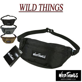 【3色】 gm611 新品 WILD THINGS X-PAC BODY BAG ロゴ入り ウエストバッグ WT-380-0075 ワイルドシングス ショルダーバッグ ボディバッグ バッグ バック ウエストバック 【smtb-kd】