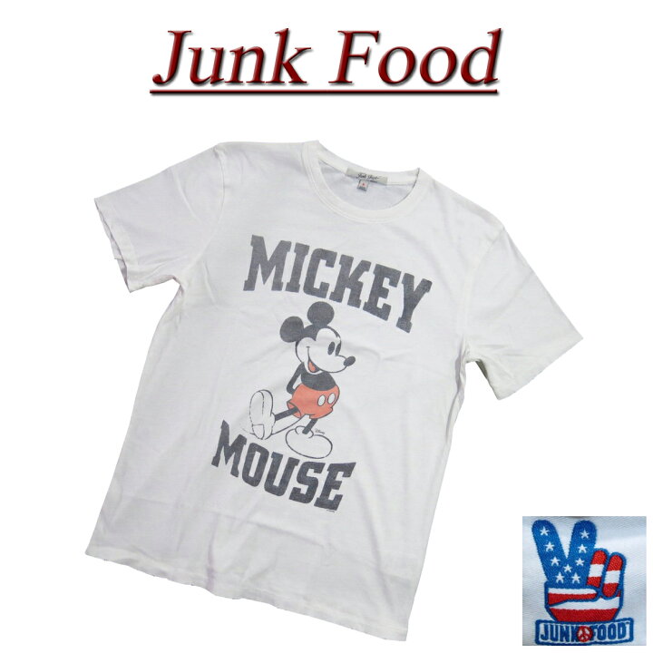 楽天市場 Us規格 5サイズ Ac641 新品 Junk Food ミッキーマウス ビンテージ調 ダメージ加工 半袖 Tシャツ 12ms103xdis038 メンズ ジャンクフード Mickey Mouse Disney ティーシャツ Junkfood Smtb Kd ｊ楽天市場店