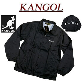 【3サイズ】 ac921 新品 KANGOL OG LOGO JACKET ロゴプリント コーチジャケット LCJ006 メンズ カンゴール ナイロンジャケット ウインドブレーカー 【smtb-kd】