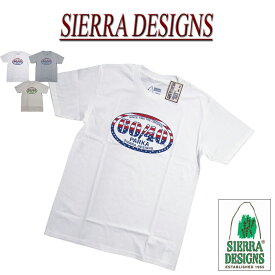 【3色4サイズ】 je341 新品 SIERRA DESIGNS SD THE FLAG 60/40 TEE ロゴプリント 半袖 Tシャツ 1510 メンズ シェラデザインズ ティーシャツ アメカジ 【smtb-kd】