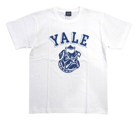 【2色3サイズ】 je552 新品 YALE イエール大学 カレッジプリント 半袖 Tシャツ YALE-027 メンズ YALE UNIVERSITY S/S COLLEGE T-SHIRT 【smtb-kd】