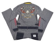 楽天市場】VANSON つなぎ（サイズ（S/M/L）3L）（メンズファッション 