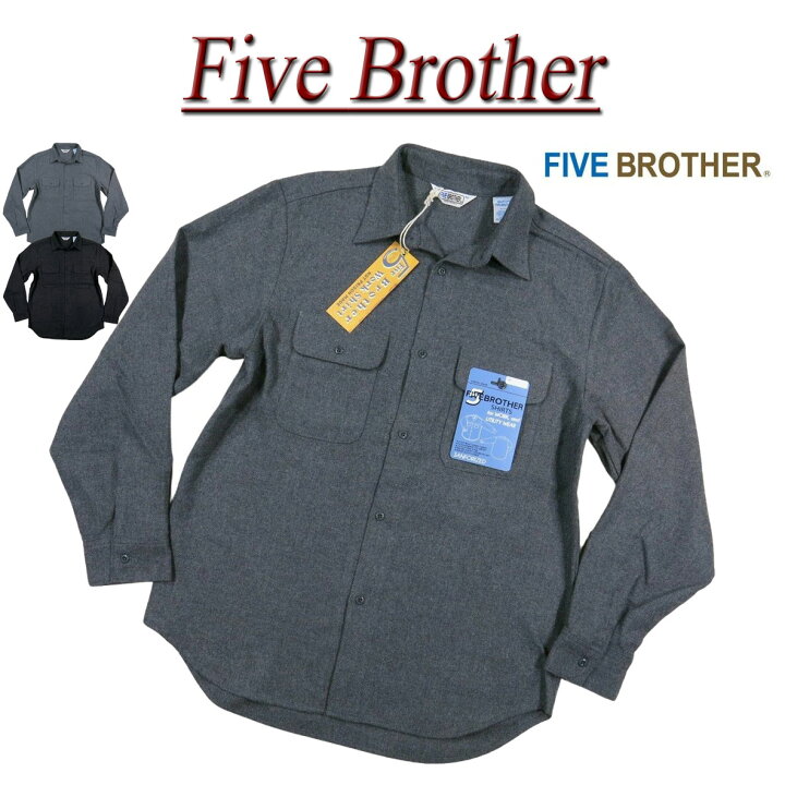 楽天市場】【2色3サイズ】 je961 新品 FIVE BROTHER WOOL BLEND WORK 