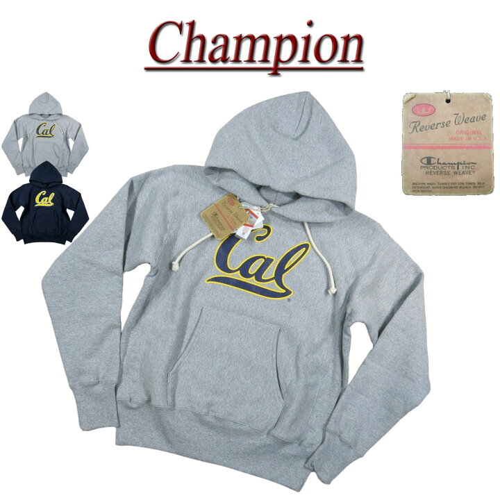 楽天市場】【2色4サイズ】jf081 新品 Champion × UC BERKELEY コラボ 