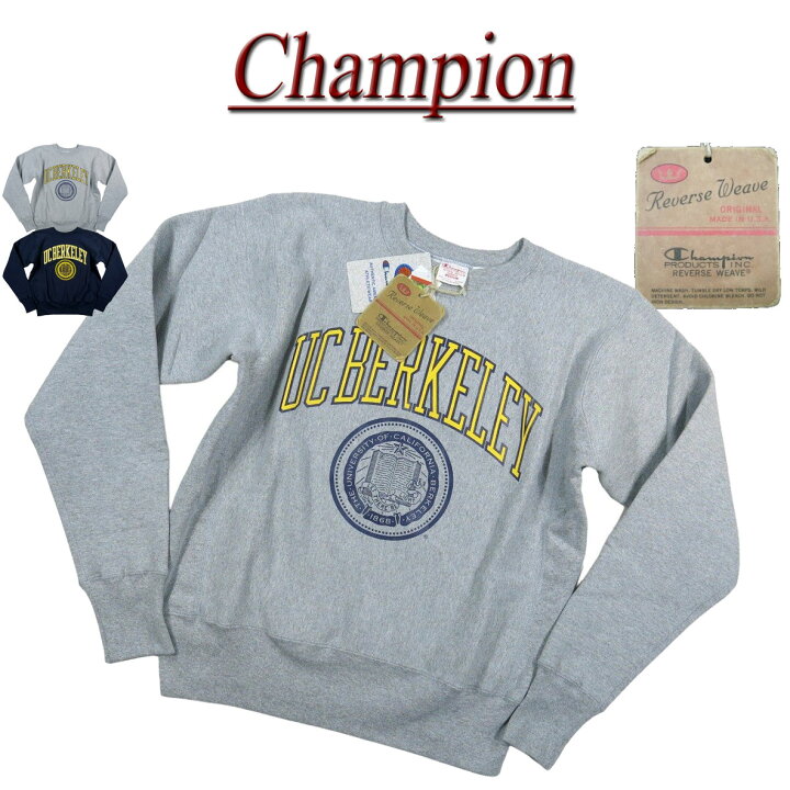 楽天市場】【2色4サイズ】jf101 新品 Champion × UC BERKELEY コラボ 