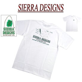 【4サイズ】 jf401 新品 SIERRA DESIGNS SD RELOCATION TEE ロゴプリント 半袖 Tシャツ 1517 メンズ シェラデザインズ ティーシャツ アメカジ 【smtb-kd】