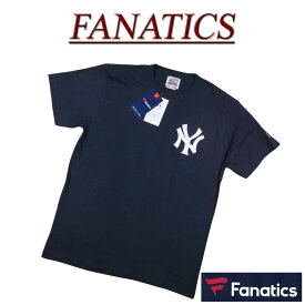 【5サイズ】 jc942 新品 FANATICS 当店別注モデル! ニューヨーク ヤンキース フェルトワッペン 半袖 Tシャツ ML0123SS0021 メンズ ファナティクス New York Yankees MLB OFFICIAL WEAR NY ティーシャツ 【smtb-kd】