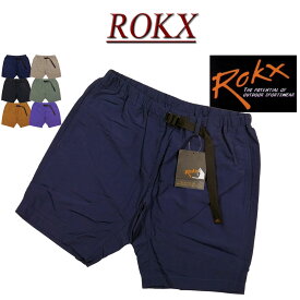 【6色4サイズ】 ry762 新品 ROKX ロックス MG DRY SHORT ドライ ショート ナイロンシェル パッカブル ショートパンツ クライミングパンツ RXMS233077 メンズ アメカジ アウトドア ハーフパンツ ショーツ 【smtb-kd】