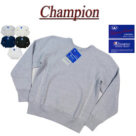 【5色4サイズ】 ch921 新品 Champion 11.5oz リバースウィーブ 青単タグ リラックスフィット USAコットン 無地 スウェットシャツ C3-Y032 メンズ チャンピオン REVERSE WEAVE 裏起毛 トレーナー 青単色タグ スウェット 【smtb-kd】