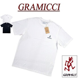 【2024春夏 2色5サイズ】 gn781 新品 GRAMICCI グラミチ ONE POINT LOGO TEE ランニングマン ワンポイント ロゴプリント 半袖 Tシャツ G4SU-T096 メンズ アメカジ アウトドア ティーシャツ 【smtb-kd】