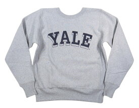 【3サイズ】jh391 新品 Champion × YALE コラボ USA産 赤単タグ 12.5oz カレッジプリント リバースウイーブ スウェット シャツ C5-A004 メンズ チャンピオン イエール大学 REVERSE WEAVE トレーナー スエット MADE IN USA 【smtb-kd】