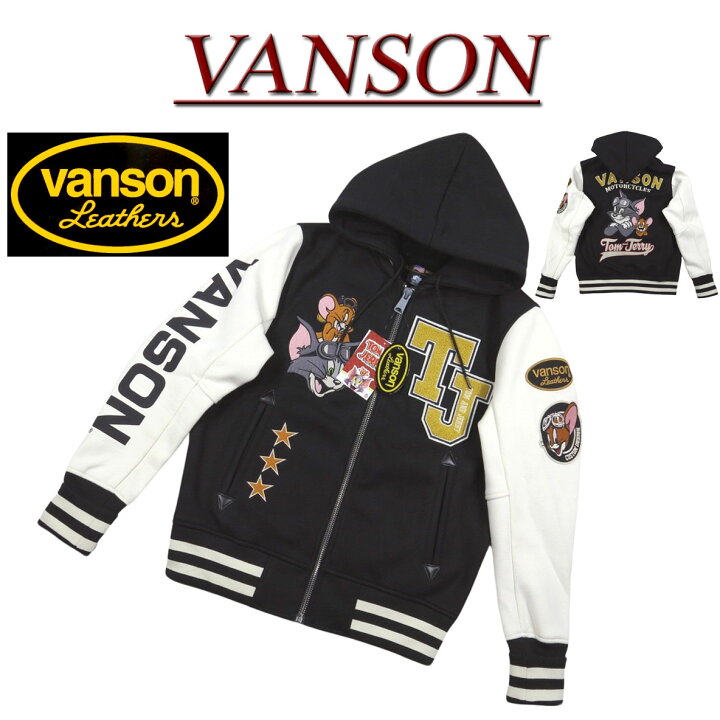 楽天市場】【4サイズ】 nd601 新品 VANSON × TOM & JERRY コラボ  