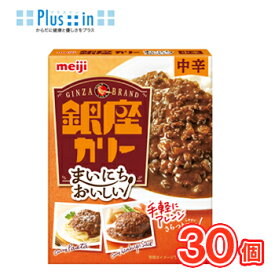 明治 まいにちおいしい銀座カリー 中辛 【170g×30袋】1ケース/保存食　curry　カレー