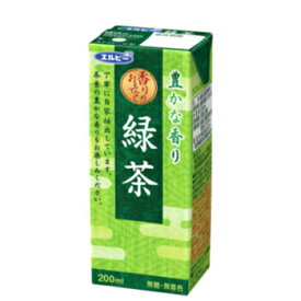 エルビー　緑茶　200ml×30本入/2ケース　紙パック　　 日本茶　お茶　緑茶
