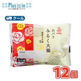 白バラ牛乳　みるく大福 　12個/和生菓子/お菓子/みるく/鳥取スイーツ/クール便