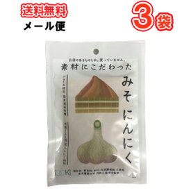 ソーキ素材にこだわったみそにんにく 150g×3袋/メール便 　栄養補助食 にんにく　ご飯のお供