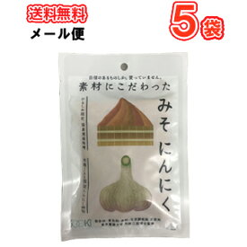 ソーキ素材にこだわったみそにんにく 150g×5袋/メール便 　栄養補助食 にんにく　ご飯のお供