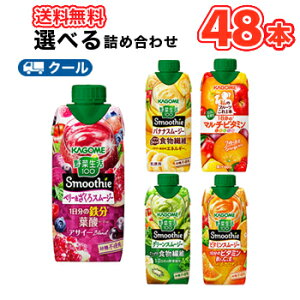 JS IׂX[W[ 330mlpbN (12{4Iׂ)48{Zbg/4P[X ؐ100 X[W[ Smoothie H@ [Og LEC r^~ I ǂ