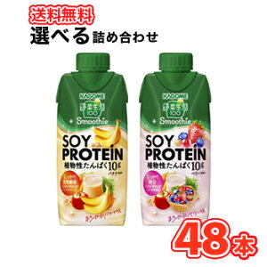 JS Iׂ ؐ100X[W[ SOY PROTEIN \CveC 330ml pbN (12{4Iׂ)48{Zbg/oiiMix x[Mix ؐ100 X[W[ Smoothie ς10g \CveC I