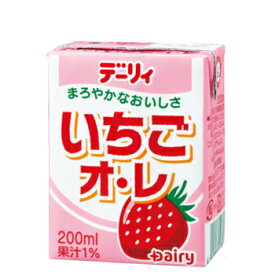 南日本酪農協同 デーリィ いちごオ・レ 200ml×24本入 南日本酪農協同 デーリィ 九州 南日本酪農協同デーリィ 常温保存 ロングライフ