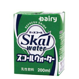 南日本酪農協同 デーリィ スコールウォーター 200ml×24本入 南日本酪農協同 デーリィ 九州 南日本酪農協同デーリィ 常温保存 ロングライフ