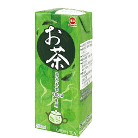 毎日牛乳　毎日お茶　200ml× 24本入/3ケース　紙パック〔お茶 おちゃ 日本茶 緑茶 国産茶葉〕