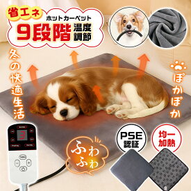 ＼即納／ホットカーペット ペット用 ヒーターマット 犬 猫 タイマー 温度調節 電気毛布 洗えるカバー ペットベッド ふわふわ 温かい 過熱保護 加熱パッド 加熱マット ホットヒーター 噛み付き防止