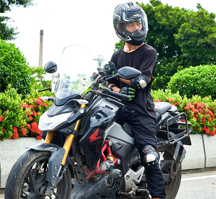 プロテクター バイク 肘 膝 セット 保護 バイクプロテクター 新品